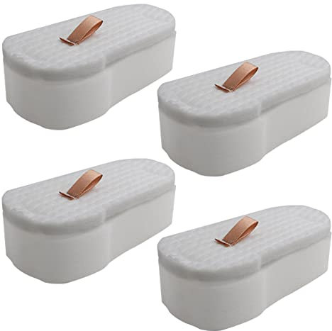 4-Sets Pre-Motor Foam & Felt Filters for Shark HZ500UK HZ500UKT Vacuum Cleaner