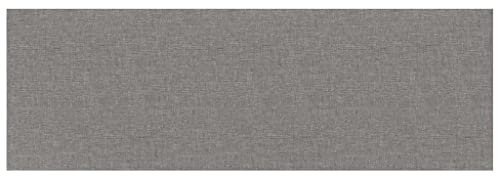 vidaXL Wandpaneele 12 Stk., Wandpolster Wandkissen für Schlafzimmer, Wandverkleidung Polsterpaneel Dekoration, Bettkopfteil Polsterwand DIY-Design, Hellgrau 90x30 cm Stoff