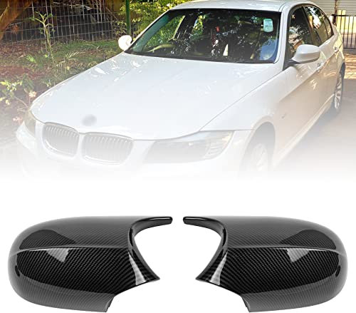 DOCAS 1 Paia Rückspiegel Abdeckung links und rechts für E81 E82 E87 E88 E90 E91 E92 E93 LCI Modell(Kohlefaser)