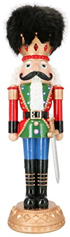 TIMSTOR - Schiaccianoci Nutcracker Soldatino Grande 89cm Resina