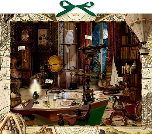Zettelkalender: Weihnachten mit Jules Verne