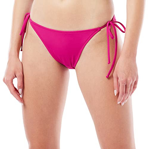 Dagi Basic Bikini Bottom Slip, Fucsia, 0 Donna