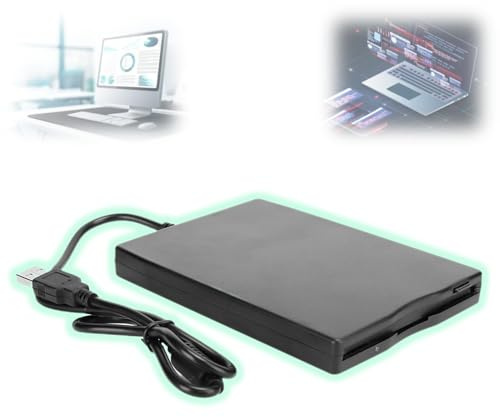 Tragbares Diskettenlaufwerk 3.5 'extern diskett starke Anti-Beschlag-Fähigkeit, Diskette mit USB-Schnittstelle für das Büro, leicht, direkt betrieben, langlebig Disquettes