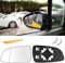 Kigniote Spiegelglas Links für Opel Astra H 2004-2009 Außenspiegel Glas Beheizbar Asphärisch Spiegelglas Links Fahrerseite Spiegelglas Ersatz für Vauxhall Holden Astra H GTC 2004-2009