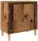 vidaXL Mobile Lavabo Legno Antico 58x33x60 cm in Legno Multistrato, Mobile lavandino Bagno, Mobile Bagno lavabo, Mobile lavabo Bagno