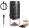 Electric Coffee Grinder, Rechargeable Mini Coffee Grinder, Electric Burr Coffee Grinder, Portable Burr Coffee Grinder for Travel, Camping, Office, Espresso, etc (ABS)