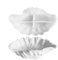Moule à plateau en forme de coquillage, moule en silicone pour bougeoirs, moules de moulage en résine époxy, moule en silicone pour organisateur de bijoux, moule de plateau décoratif en plâtre, moules