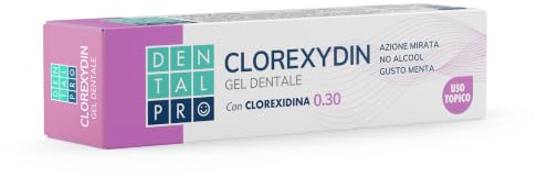 DentalPro Clorexydin Gel Dentale con Clorexidina 0.30%, 30 ml