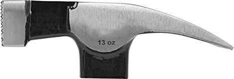 13oz Double Fork Carpenter Claw Hammer Head, High-Carbon Steel, V Type Nail Removing Design, Improved Work Efficiency, for Concrete Dressing and Grinding