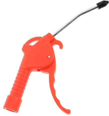 HOMSFOU 2pcs Air Compressor Blower Nozzles Pneumatic Air Tools for Compressor High Pressure Dust Removal Attachments Kit Red