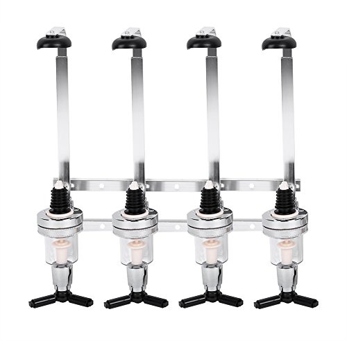 Fdit Distributeur d'alcool doseur 30 ml à fixation murale avec valve rotative pour bar cuisine