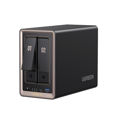 UGREEN NASync DXP2800 GT NAS 2 vani per smart home e creator (senza HDD)