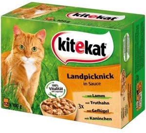 Kitekat Landpicknick in Soße 12 x 100g