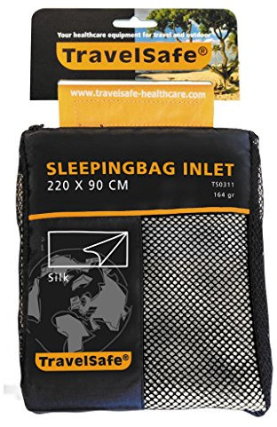 Travelsafe Ts0311.0010 Silk Inlet, Blancket, 1Pers., Weiß Natur - Weiß