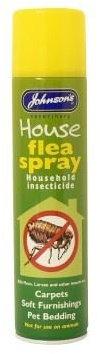 (6 Pack) Johnson's Vet - Household Flea Spray - Aerosol 400ml