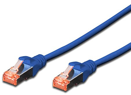 PW WP WPC-PAT-6SF020B Netzwerkkabel 2 m Cat6 SF/UTP (S-FTP) blau - Netzwerkkabel (2 m, Cat6, SF/UTP (S-FTP), RJ-45, RJ-45, Blau)