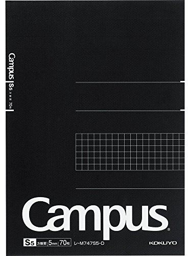 Kokuyo Campus ordinateur portable Grid Cahier ligné A5 70 feuilles les M747s5-d