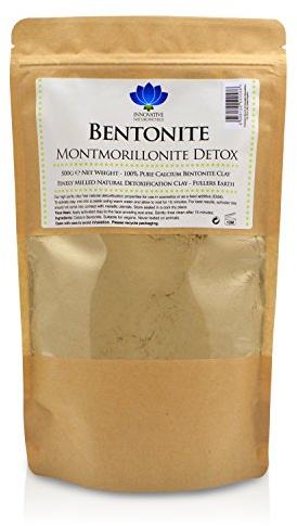 Bentonite Clay - 500g Packet - Pure Calcium Bentonite Detox