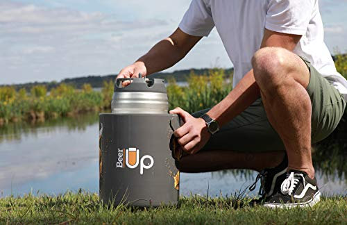 BEER UP - Tireuse à bière portable pour fût de 5L - 10 verres