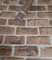 Visario Tapeten Folie 3000-S selbstklebend Ziegel Hellbraun Dekor 10 m x 45 cm Dekorfolie Möbelfolie Tapete 3062