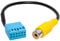 RED WOLF Rückfahrkamera Adapterkabel, RCA Auto Kamera Adapter für VW Golf MK7 MIB RCD Audi Seat Skoda Original-Autoradio mit Aftermarket Rückfahrkamera Cinch Video Eingang Kabelbaum