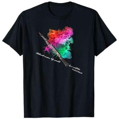 Instrument à vent en bois pour hautbois T-Shirt