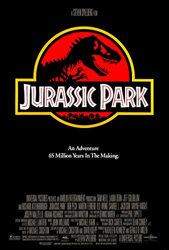 Theissen Jurassic Park Vintage Movie Poster - Matte Poster Frameless Gift 11 x 17 Zoll (28cm x 43cm) *IT-00158