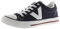 victoria Basket Unisex Tribu Lona & Logotipo En Contraste & Puntera De Goma 1065164 para Adulto Marino 38