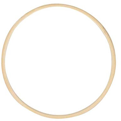 yotijar Kranzringe Dream Catcher Hoops, Bambusringe Makramee Handbuch DIY Craft für Dream Catcher Home Wedding Decor - 40cm
