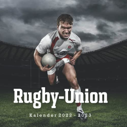 Rugby-Union Kalender: Wandkalender 2022 2023 - 8.5x8.5 inches - Geschenke für Familie und Freunde