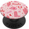 Pastel Cowboy Hat and Boot Pattern Pink Cowgirl Aesthetic PopSockets Adhesive PopGrip