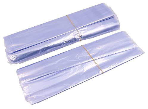 Namvo 11,8 x 19,7 Zoll PVC-W?rmeschrumpffolienbeutel Versiegelungsbeutel Verpackung Klare Folie für Schuhe Seifen Badebomben und Heimwerkerarbeiten