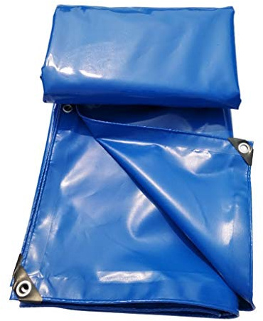 Tarps,Canopy Cloth Waterproof Canvas PVC Rain Cloth Sun Protection Wear-Resistant Tarpaulin Tent Rain Cover Anti-Aging Saline-Resistant Hardy Parasols, Canopies Shade/Blue/3 * 4 M/118 * 157 inch (Blue