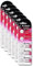 Uniross - Pack de 6 pilas de litio CR1620, 3 V