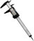 uxen Electronic Digital Vernier Caliper, 0-150mm/0-6 Carbon Fiber Micrometer with LCD, Inch MM Fraction Conversion, Auto-off Measuring Tools for External, Internal, Depth, Pitch Measurements 1