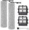 Fixbetter Rouleau de brosse de rechange et Filtre HEPA pour Tineco Floor One S5 Combo / S5 Combo Power Kit aspirateur humide et sec, 2 rouleaux de brosse + 2 filtres + 1 brosse de nettoyage