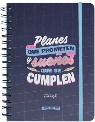 Mr.Wonderful - Wonder Kalender 2024-25, Wochenansicht, Pläne, die versprechen und Träume erfüllen