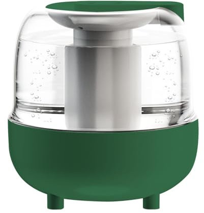 Enfriador de aire, humidificador inalámbrico de 4 litros para sala de estudio, humidificador de carga USB de 3 velocidades con luz nocturna, enfriador de aire silencioso portátil, ventilador