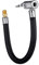 Qinsky Tyre Inflator Hose,20CM Tire Valve Pipe Air Inflator Pump Extension Hose Car Tire Valve Connect Pipe Air Tire Chuck Inflator Pump Extension Hose for Bicycle Motorcycle Trucks
