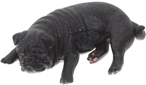 ifundom Lebendige Kunststoff Hund Statue Hund Modell Spielzeug Für Kinder Kognitiven Hund Figur Decor
