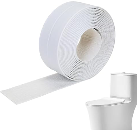 Ruban D'étanchéité Pour Cuisine Et Salle De Bain, Bande D'étanchéité Pour Évier Cuisine, Joint Etancheite Baignoire, Bande Adhésive De Calfeutrage, Anti Moisissures Pour Cuisine, Toilettes