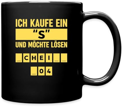 Rivalität Südtribüne Dortmund Schalke Tasse Einfarbig