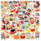 60PCS Japanese Cartoon Stickers, Crayon Shin-chan Anime Waterproof Vinyl Cute Decals for Laptop Luggage Skateboard, Teens