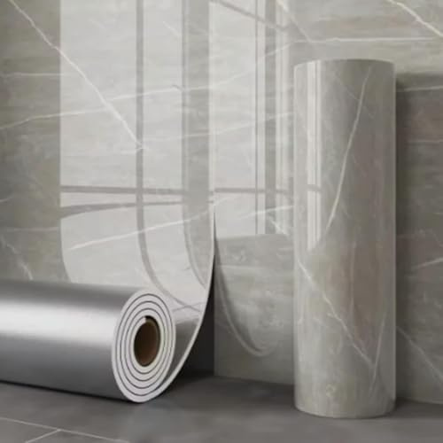 1 Roll Marble Thick Foam Bedroom Wallpaper Imitation Ceramic Tile Self-Adhesive Wallpaper Kitchen Anti Oil Stain Wall Sticker