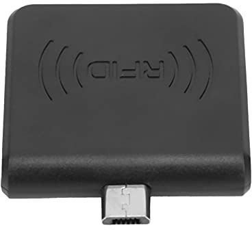915Mhz UHF Card Reader, Compact Micro USB Scanner with Label Reading for Android Phone - Plug and Play, ISO 18000-6C Compatibility, Efficient Data Capture