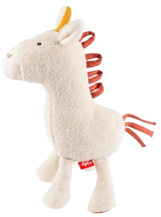 Sigikid Einhorn Natural Friends Kuscheltier Baumwolle Kapok Füllung | Natural Friends - Stofftiere aus natürlichen Materialien Baumwollfrottee und Kapokfaser Füllung