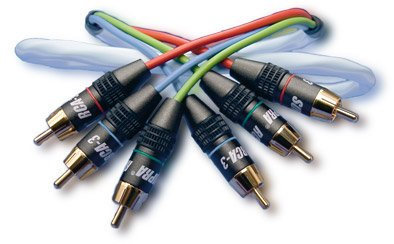 Supra 1001900875 componente (YPbPr) cable de vídeo 4 m 3 x RCA Azul - Componentes (ypbpr) cables de vídeo (4 m, 3 x RCA, Azul, Macho/Macho, 1 pieza(s))