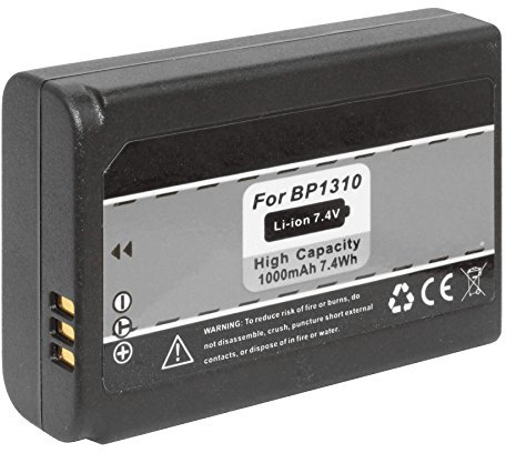 Ersatz-Akku für Samsung ED-BP1310 / NX5, NX10, NX11, NX20, NX100