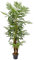 Künstliche Areca Palme 160cm mehrstämmig mit 25 Palmwedel und echtem Palmfasermaterial - Goldfruchtpalme Kunstpalme im Topf