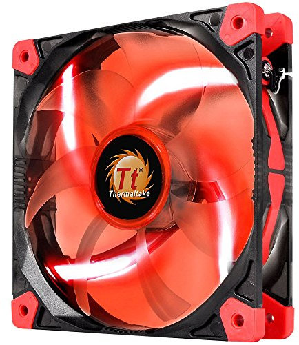 Thermaltake Luna 12 LED Lüfter 1000rpm 3-polig rot